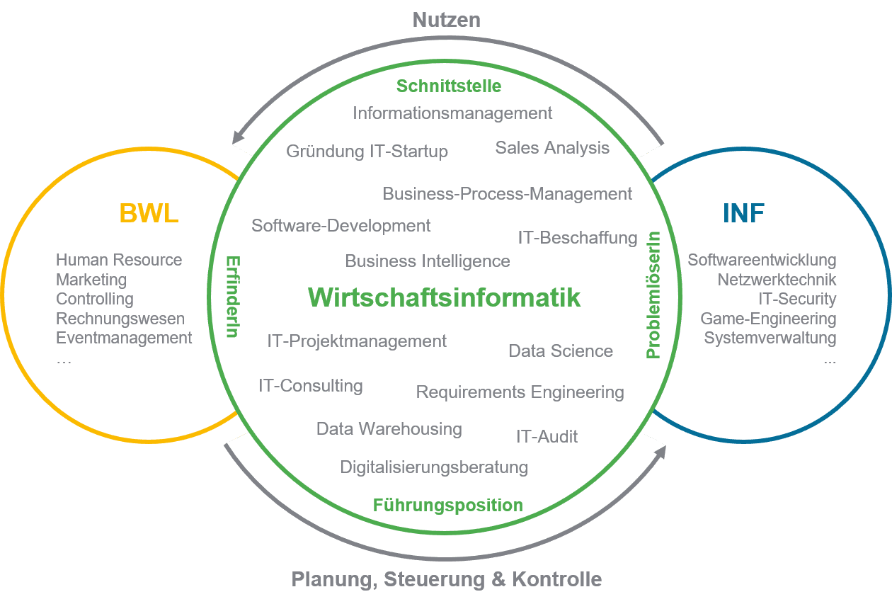 Was ist Wirtschaftsinformatik? Grafik